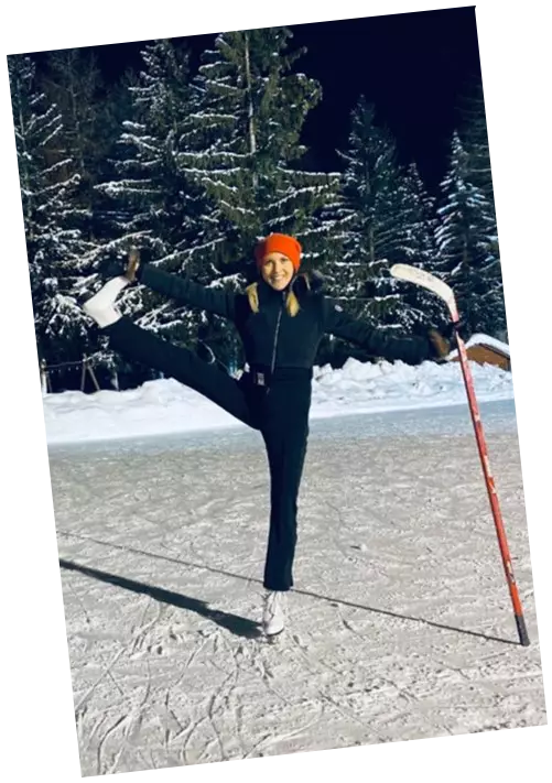 Yoga sur glace